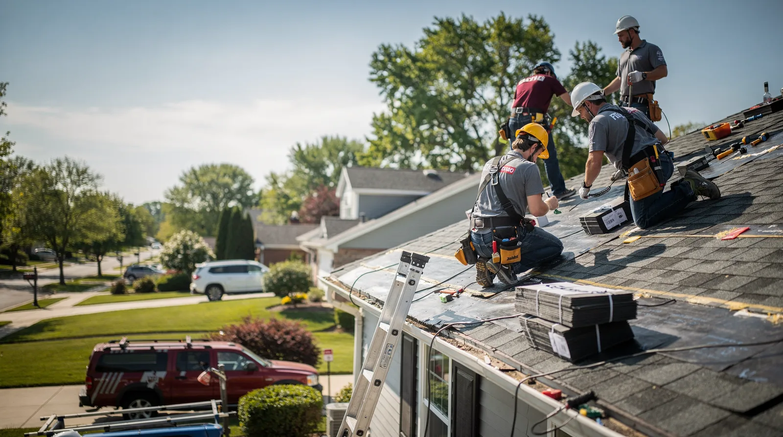 Roof Repair in Thurmont, MD around you